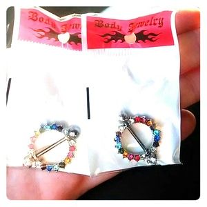 *NEW*Nipple rings